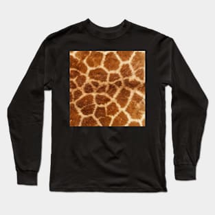 Leopard Print Pattern Design Long Sleeve T-Shirt